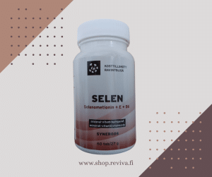 Selen med E-vitamin och B6-vitamin