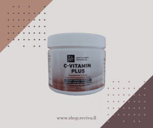 C-vitamin med nyponpulver och zink