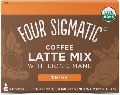 Kaffe Latte med Lion´s Mane